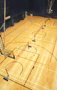 Multi-Purpose Hall set as a blasketball court